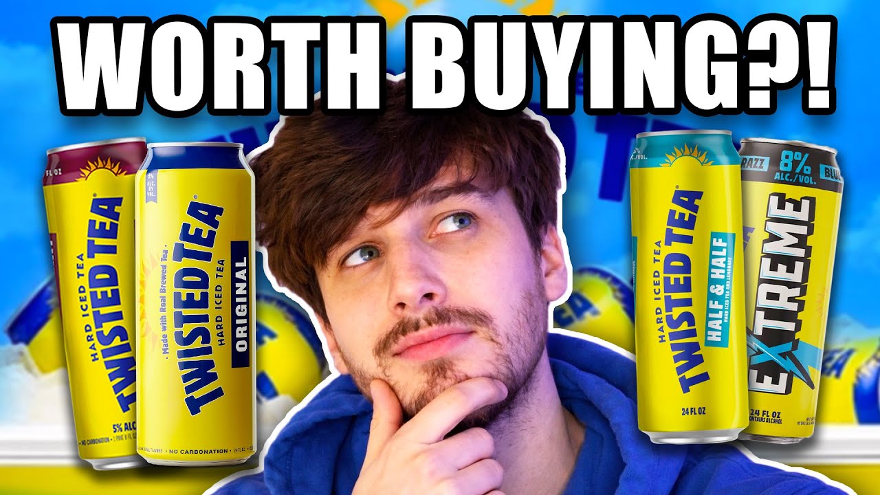 Мы попробовали ВСЕ вкусы чая Twisted Tea!