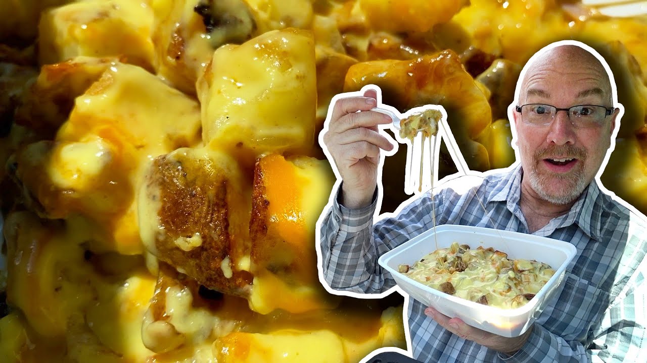 Cake Vending Machine FAIL, Sunset Poutine and Chinese Caramel Pudding Trinini