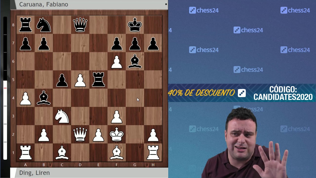 ¿Decidirá esta partida el torneo de Candidatos? DING vs CARUANA (3)