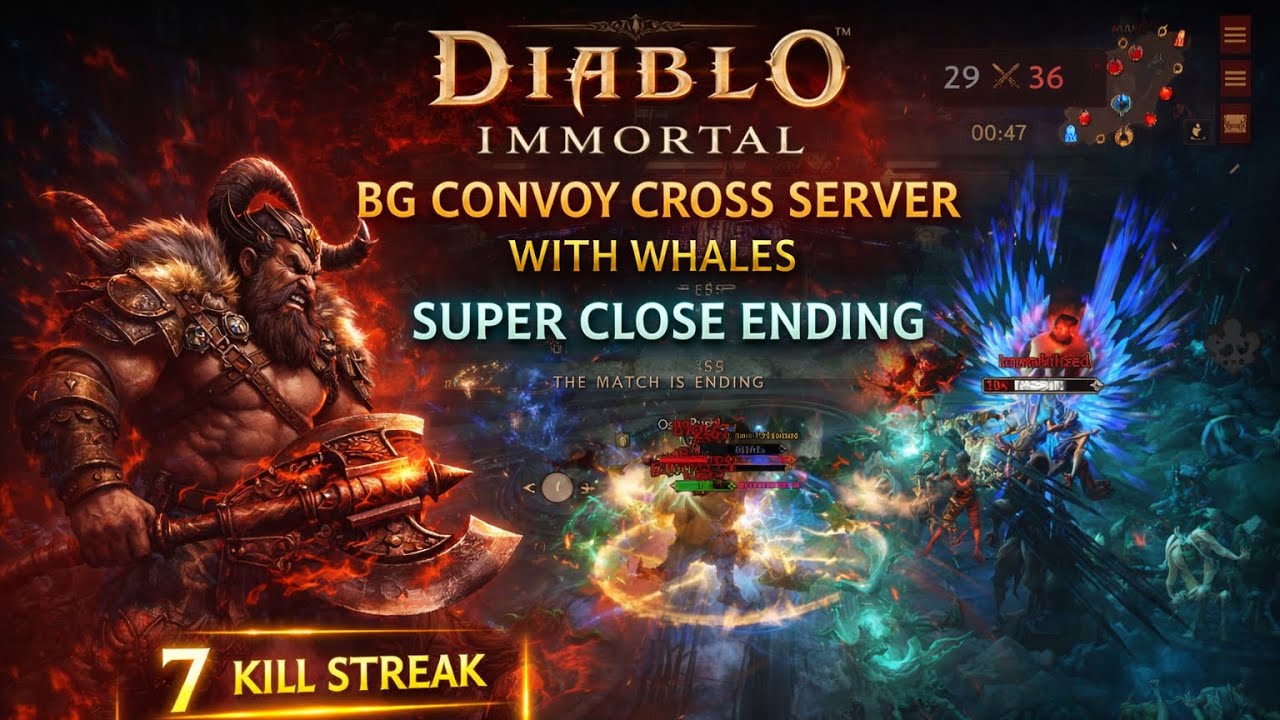 PVP - BG CONVOY WITH KAOS + ICU WHALES. Smashing 2k+ higher reso whales like nuts in Siberia