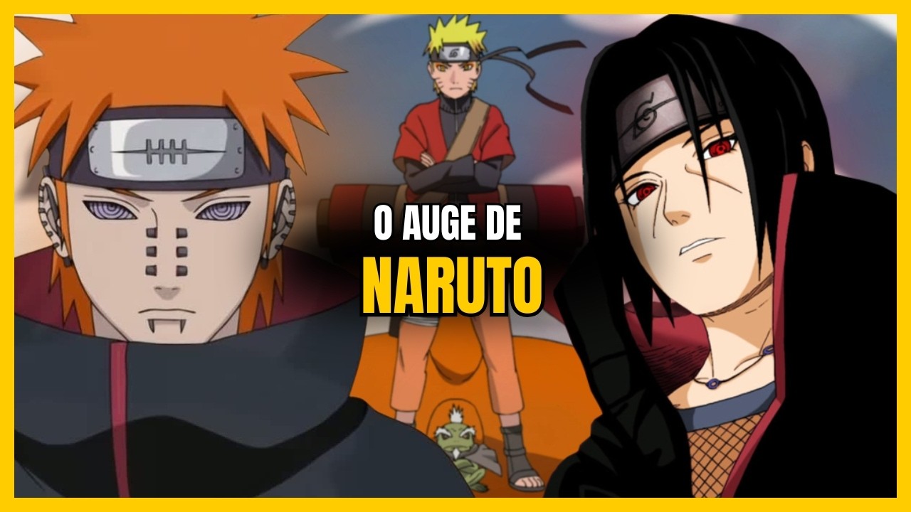 O Melhor e Verdadeiro Auge de Naruto (Quando Era Uma Obra Prima)