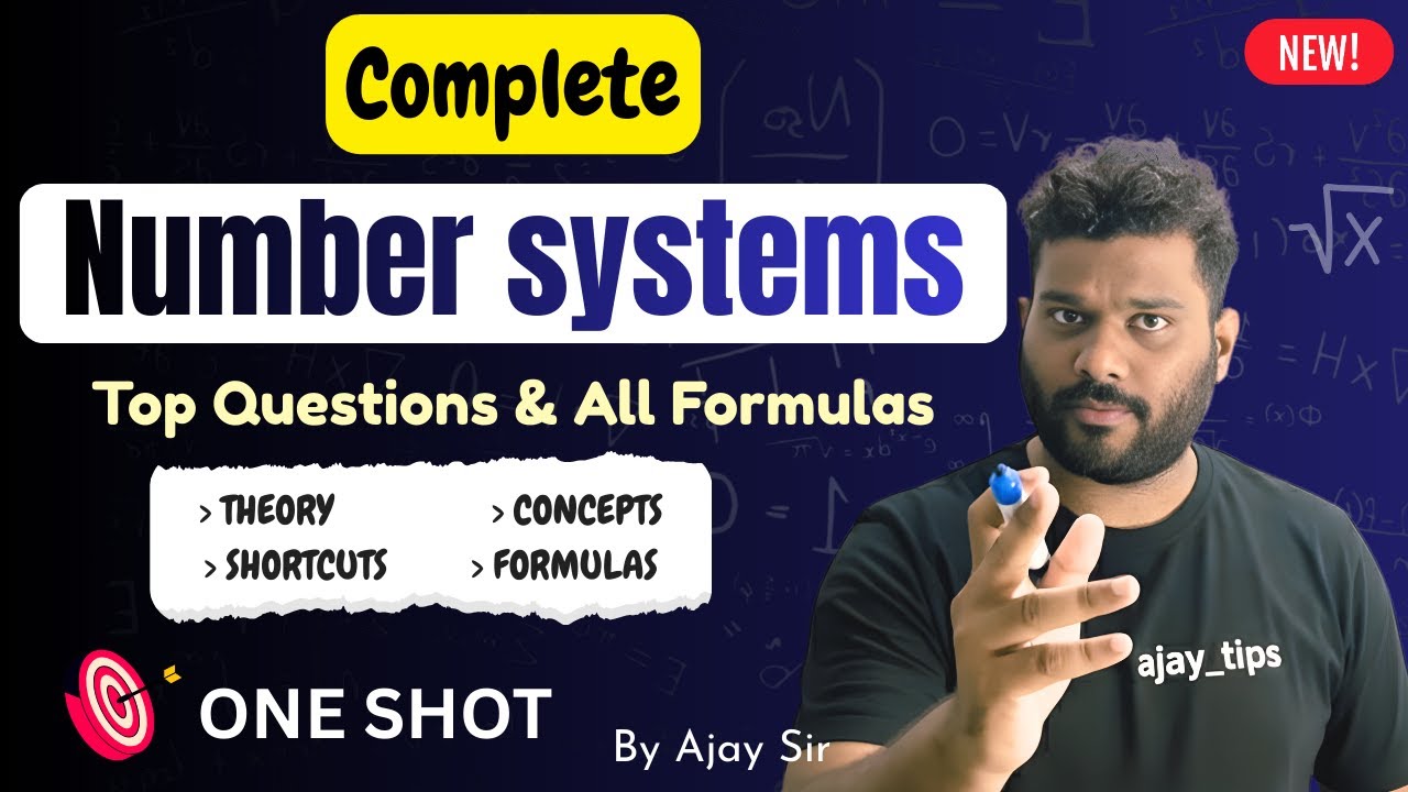 Number System 🔥 | IMP Concepts & Questions & Railways Rational vs Irrational | Prime & Co-Prime.
