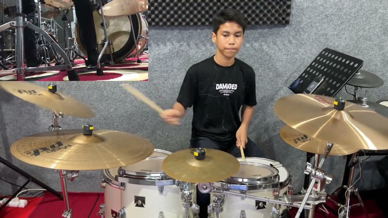 AgnezMo - Tak Ada Logika( Live Version ) : Drum Cover By Zhaadrmz