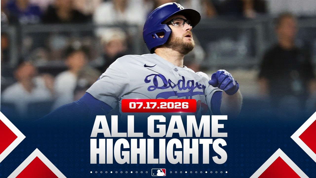 Highlights from ALL GAMES on 7/17 (Max Muncy's CLUTCH homer against the Yankees and MORE!)