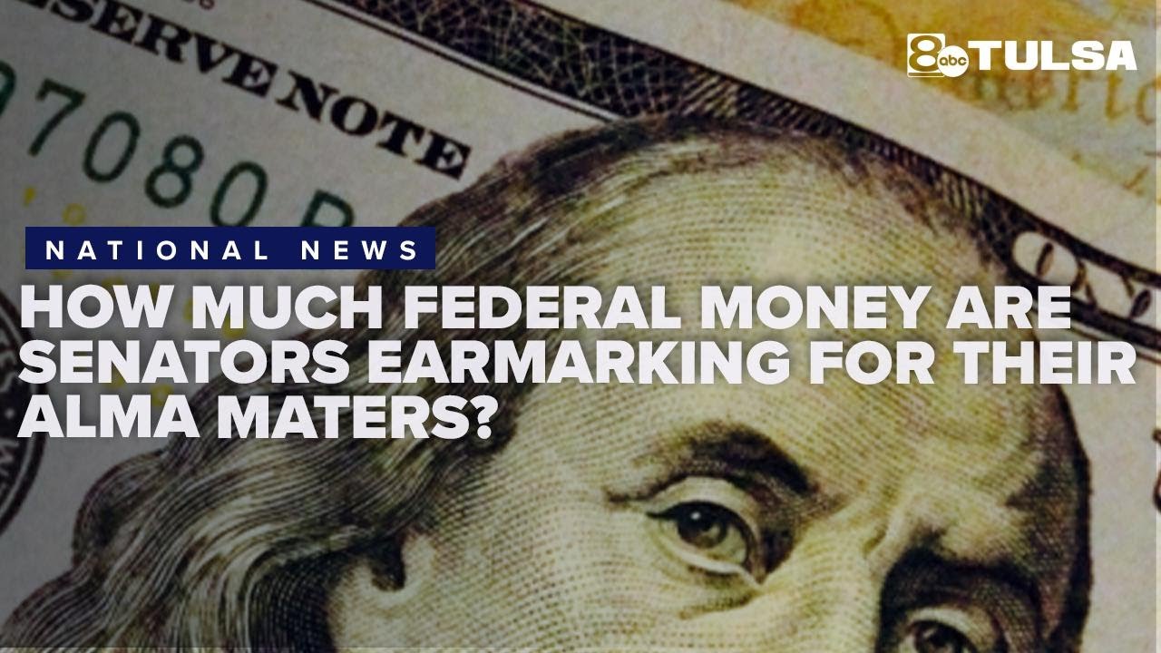 How much federal money are Senators earmarking for their Alma Maters?