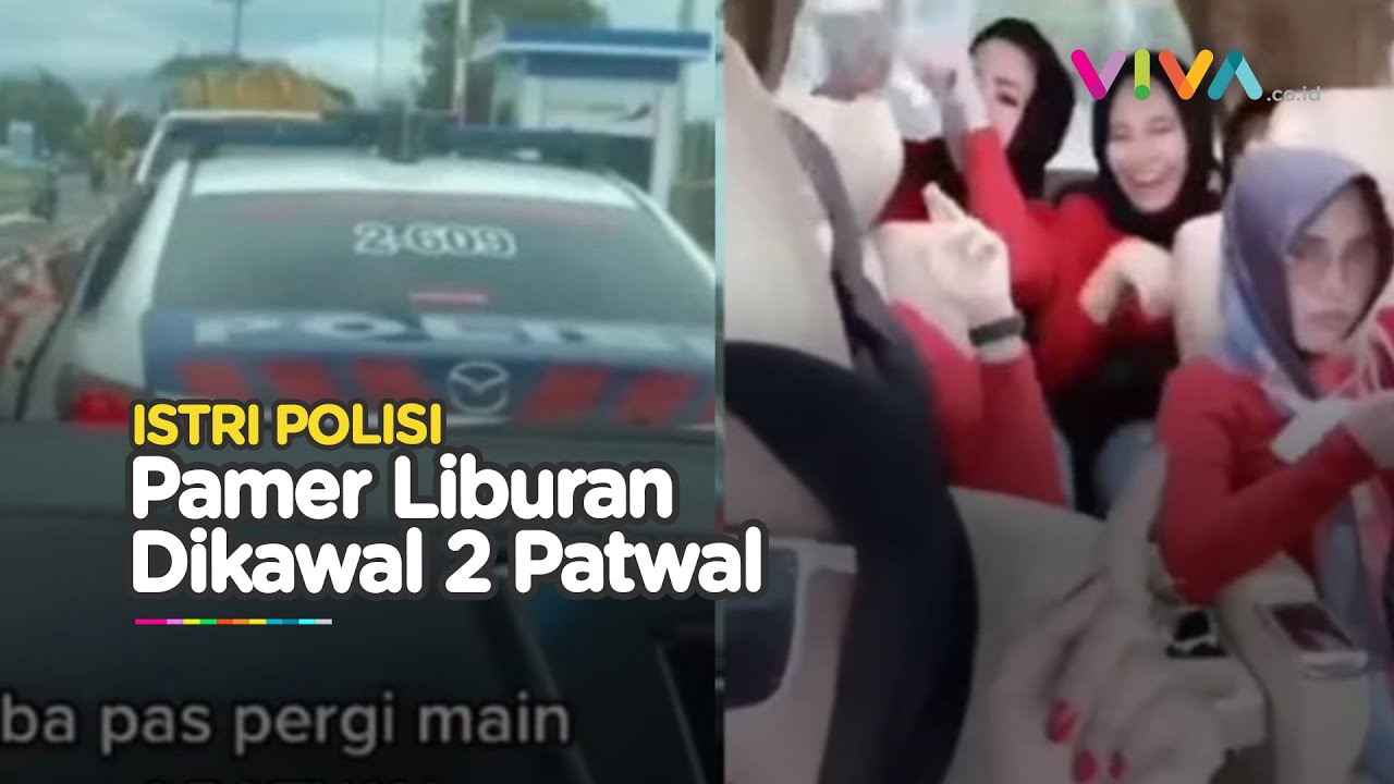 Tabiat Buruk Istri Polisi Lagi, Pamer Kemewahan dan Sombong Dikawal Patwal