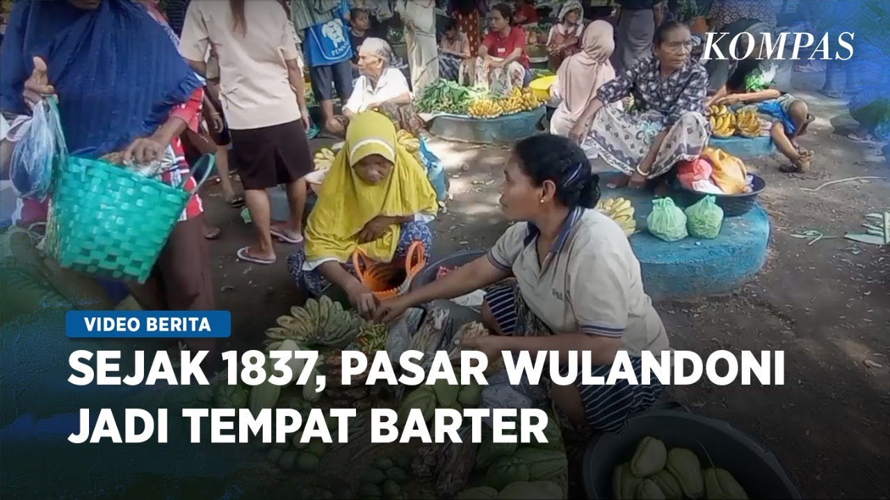 Pasar di NTT ini Masih Pakai Sistem Barter