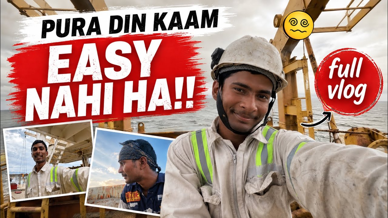 Working and vlogging the whole day out | ft. Merchant Navy | Day in life of a deck cadet 