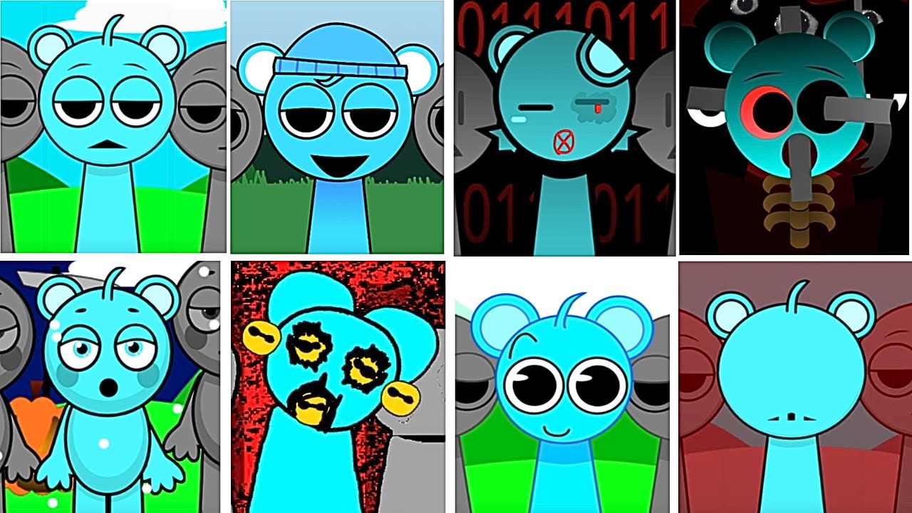 Incredibox - Sprunki ALL SKY in Random Different Mods