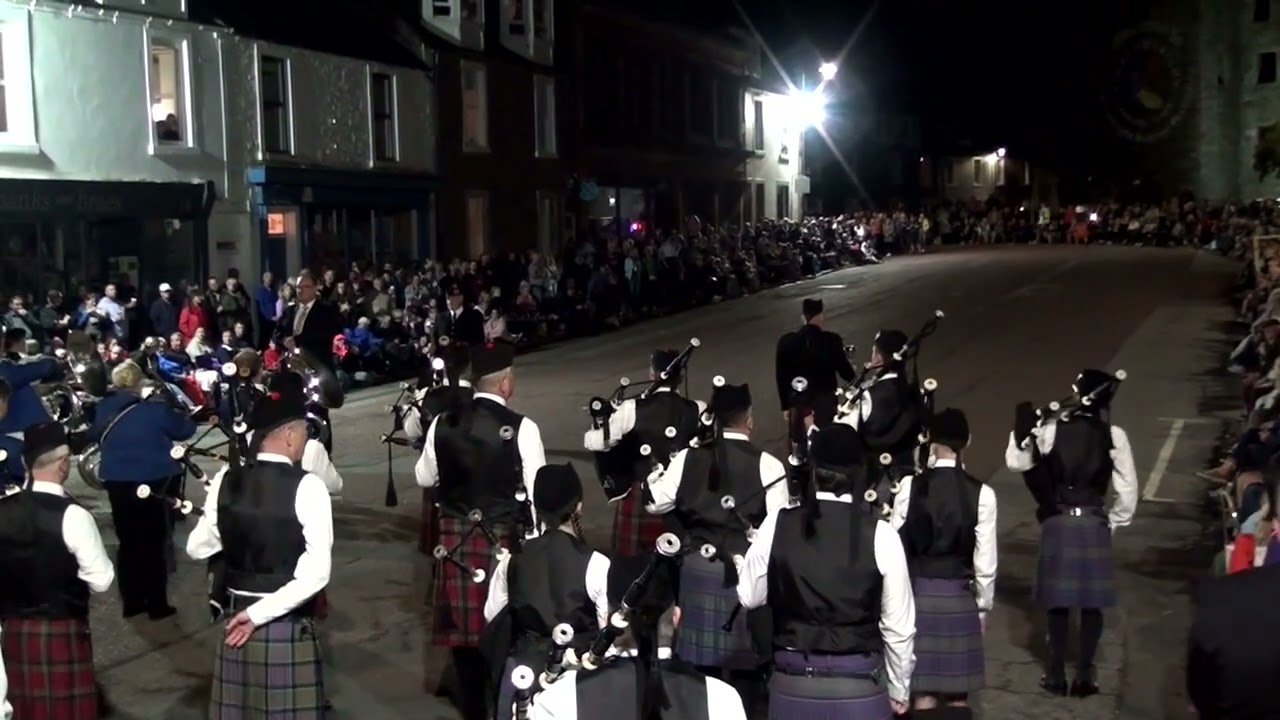 Kirkcudbright Floodlit Tattoo 2023  Abide With Me