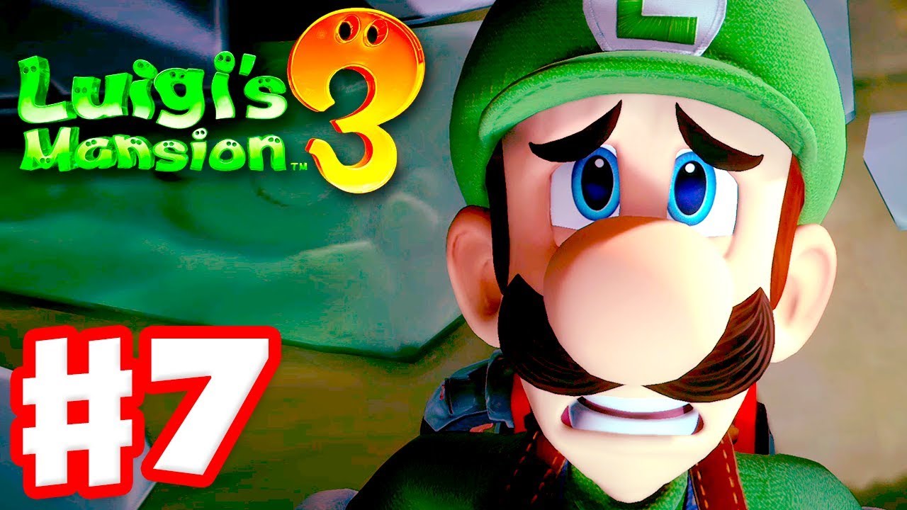 Luigi's Mansion 3 - Gameplay Walkthrough Part 7 - Giant Plant in the Garden Suite! (Nintendo Switch)