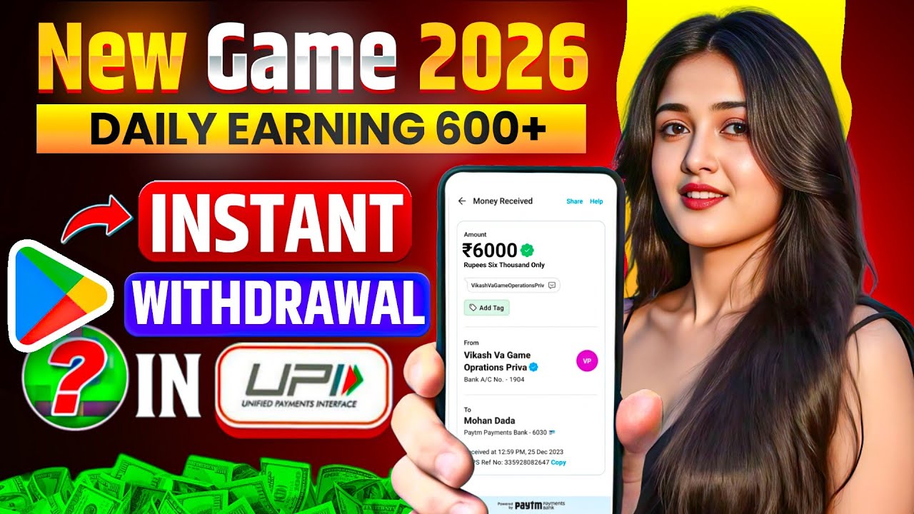 New Earning App Without Investment | Online Game Earn Money | How to Earn Money Without Investment