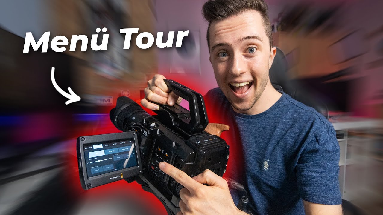 Blackmagic URSA Broadcast G2: Menü Tour!