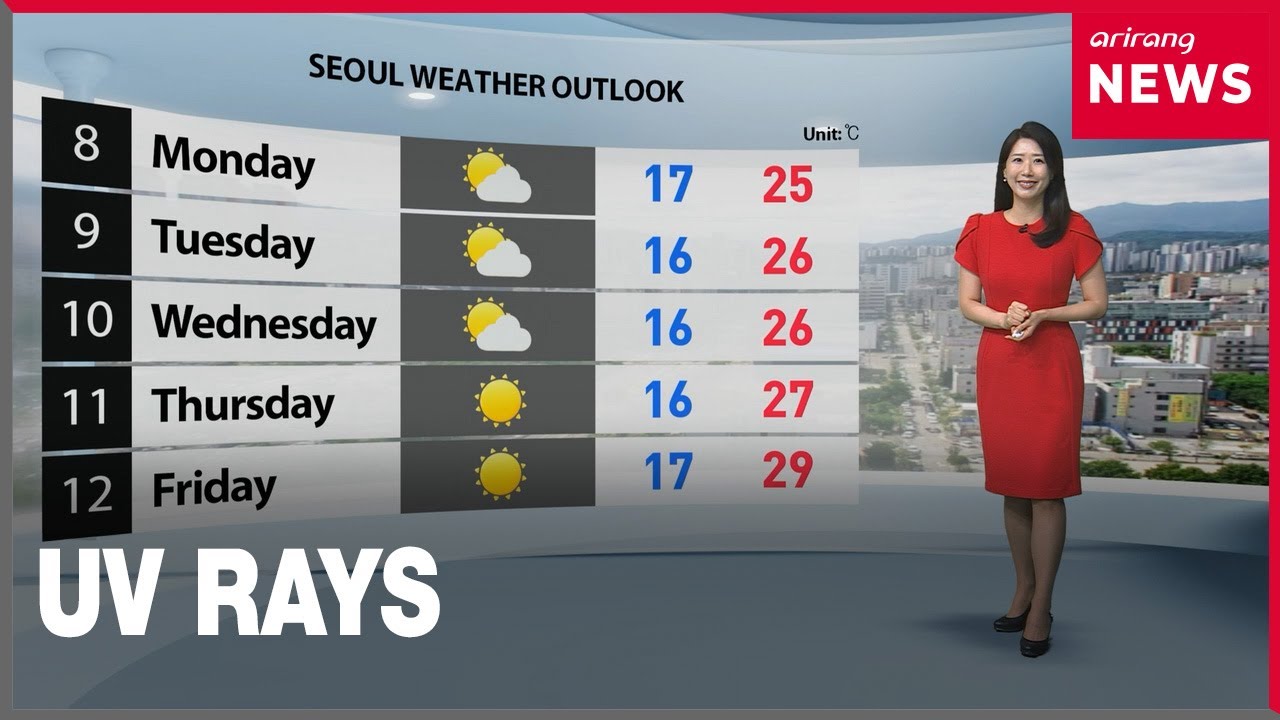 [Weather] Pleasant early summer weather with strong UV rays