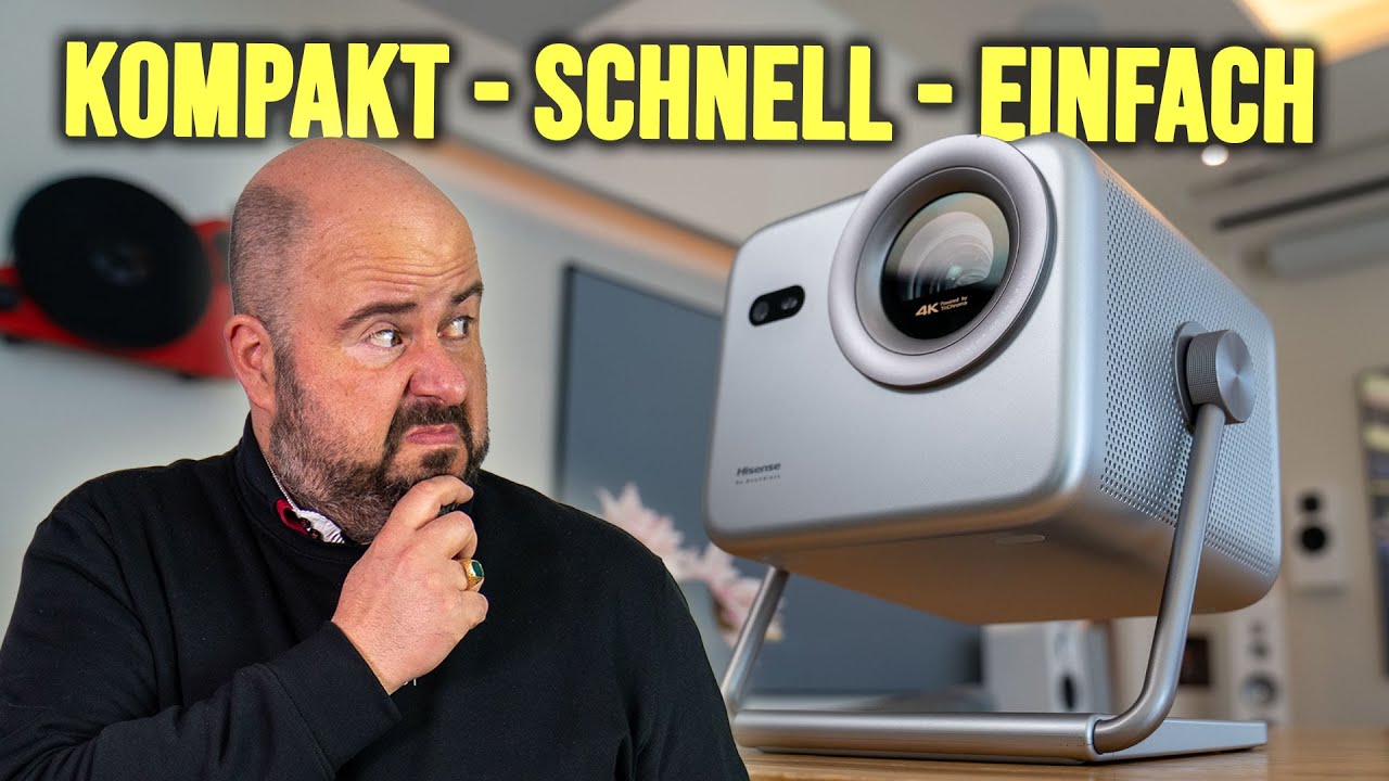 Heimkino so einfach wie NIE?! Großes Bild ÜBERALL mit dem neuen M2 Pro von Hisense