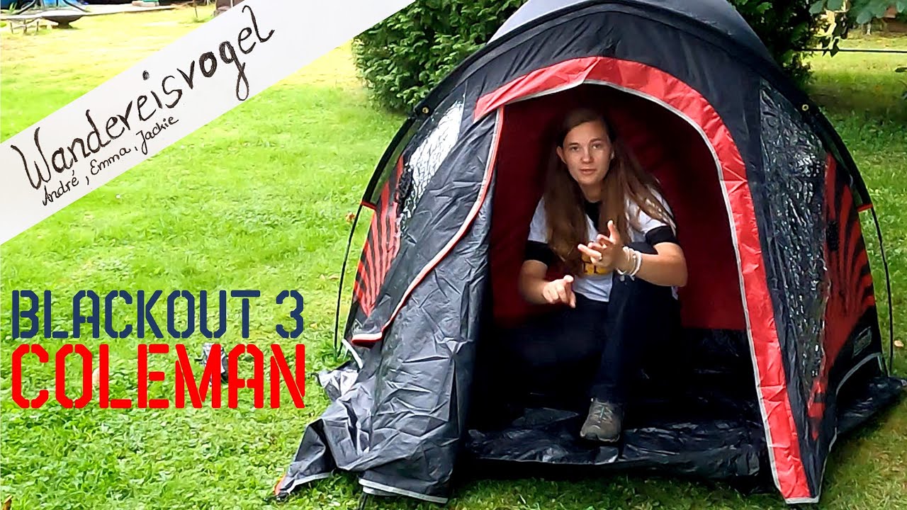 Coleman Festival Collection Zelt Blackout 3/4 - Aufbau + Review - Wo liegen Stärken und Schwächen?