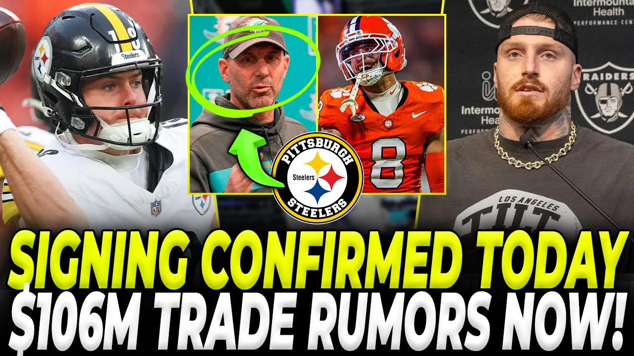 🚨🔥 GREAT NEWS! STEELERS HIRE A NEW COORDINATOR WHILE A SHOCKING $106M STAR TRADE EMERGES!!