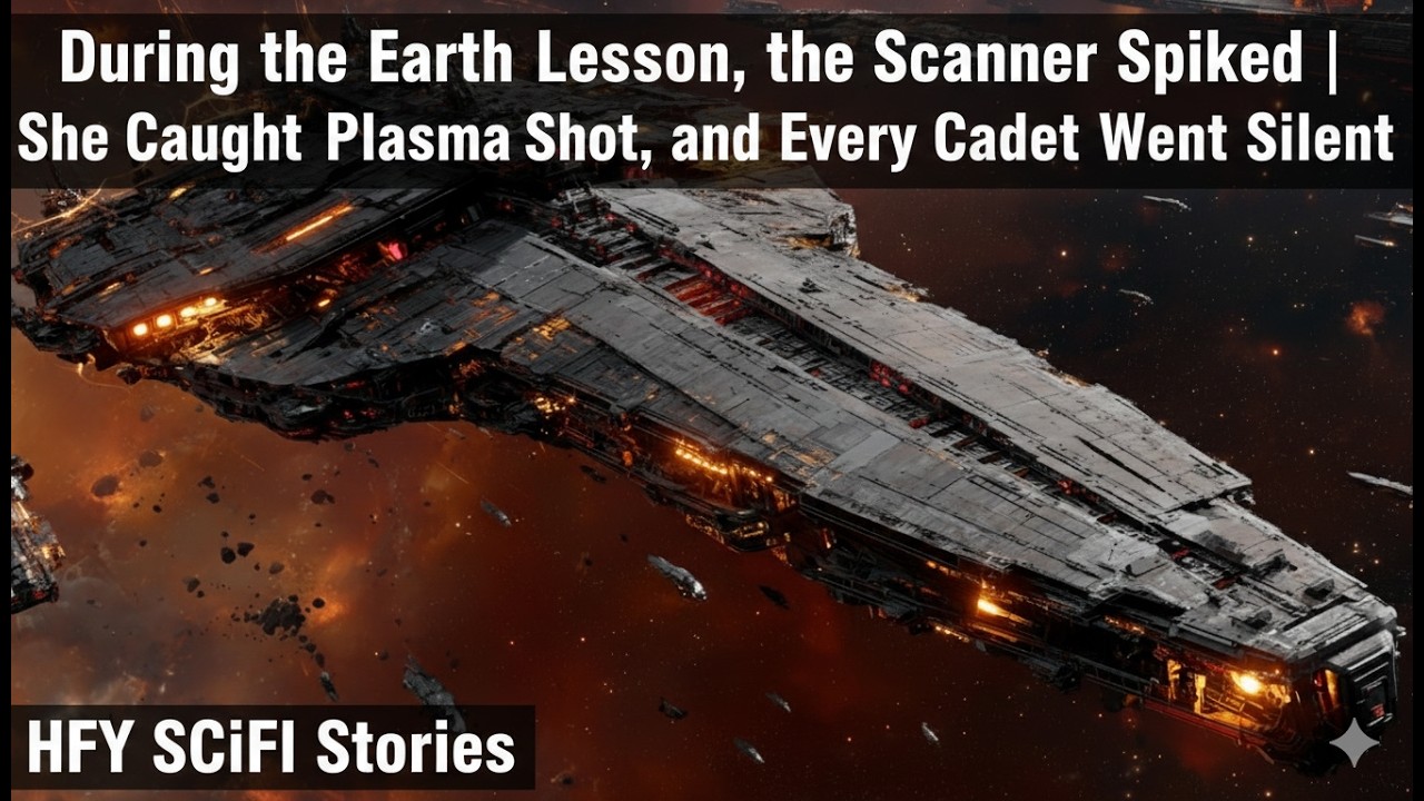 During the Earth Lesson, the Scanner Spiked | She Caught the Plasma Shot, and Every Cadet Went Sile