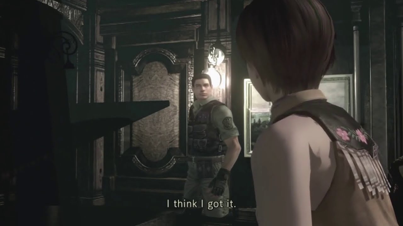 Resident Evil HD Remaster - Secret easter egg during Rebecca's piano scene
