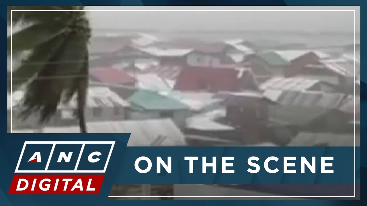 LOOK: Typhoon Tino hammers Siargao Island | ANC