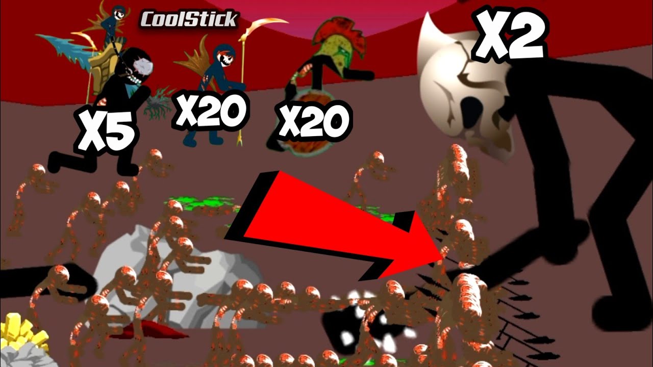 Which Zombie Unit Can Cross This Line ? And Beat Final Boss | Last Stand Mission | Stick War Legacy