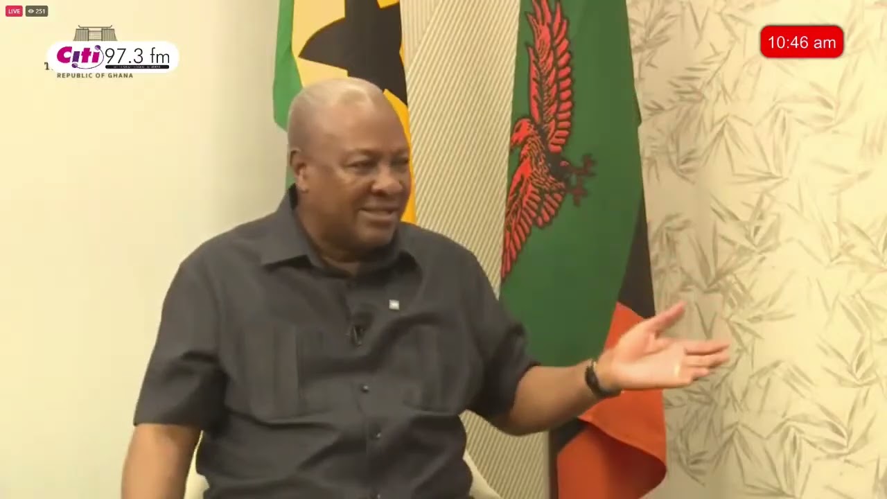 President John Mahama Concludes Zambia Visit with Media Interview