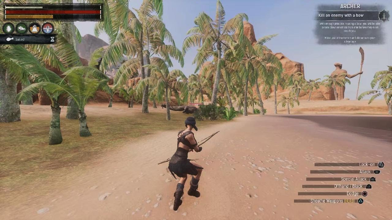 Conan Exiles crocadile warp