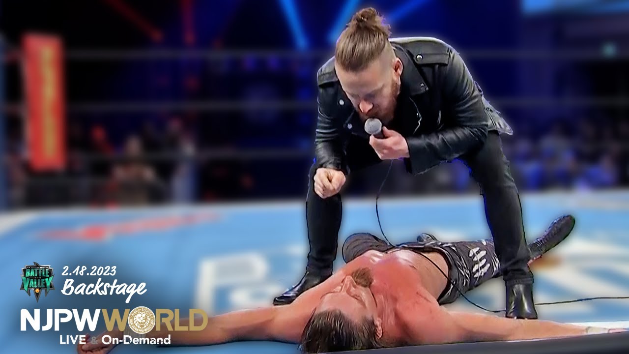 #njBITV 4th Match Backstage 2/18/23 (with Subtitles)｜Battle in the Valley 第4試合 Backstage