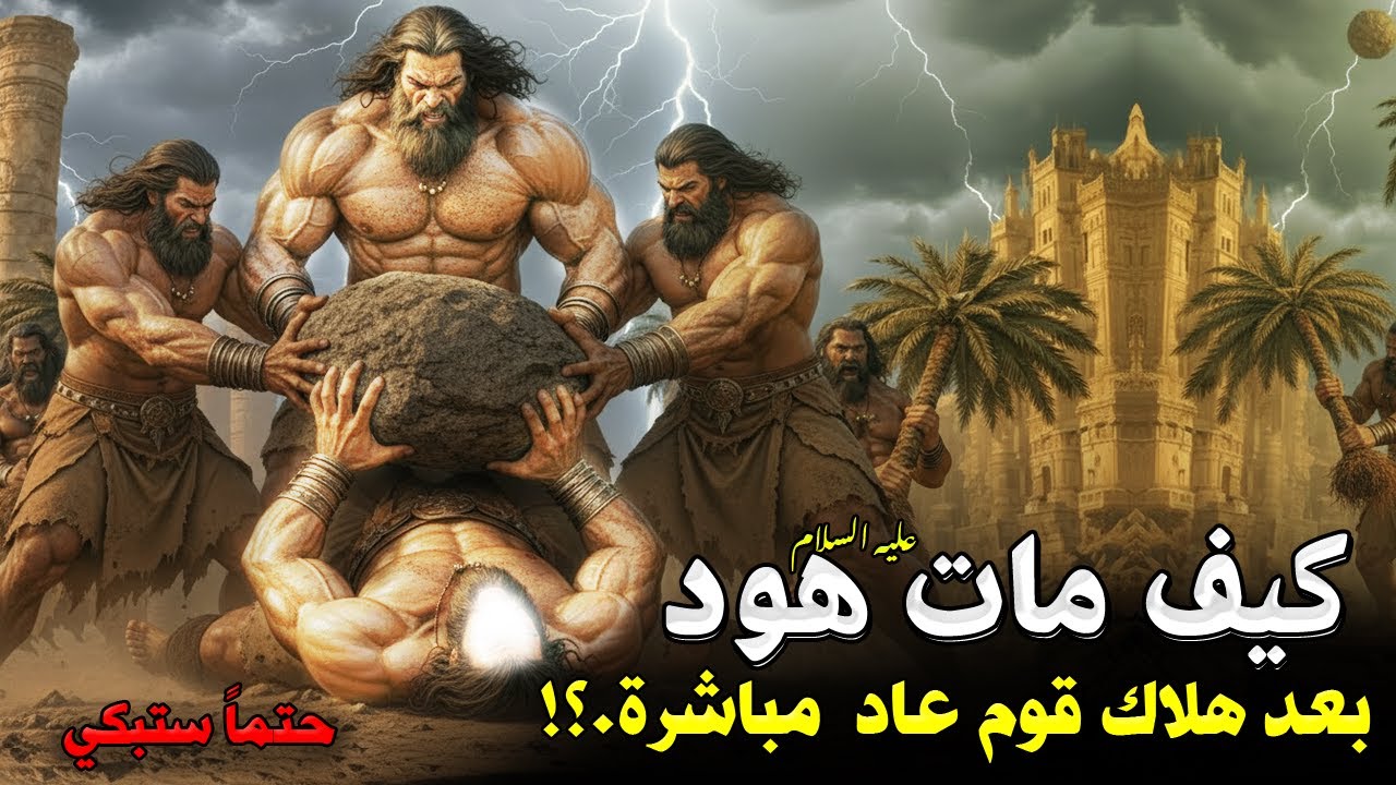 لماذا مات هود بعد موت قوم عاد مباشرة ؟! وماذا فعل معه ملك الموت ! ومن الذى دفنة واين مكان قبره الان