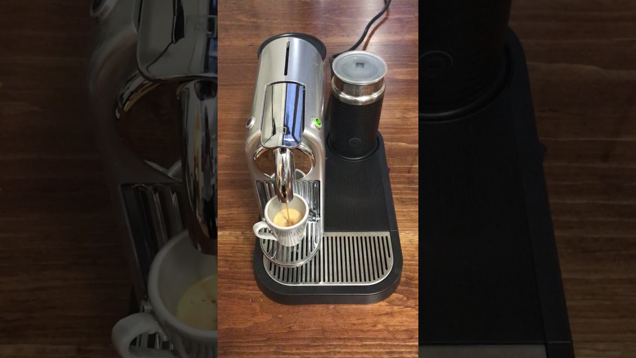 Nespresso Citiz & Milk in Action