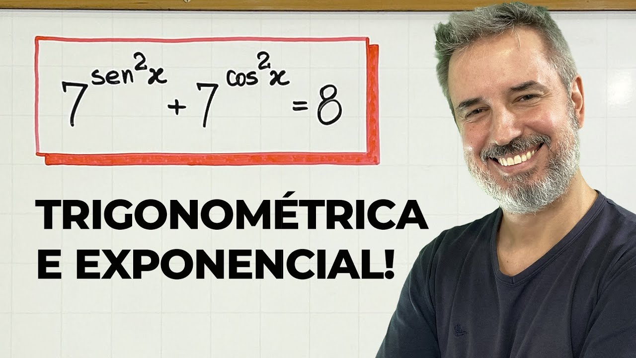 UMA EQUAÇÃO EXPONENCIAL TRIGONOMÉTRICA! 🤯