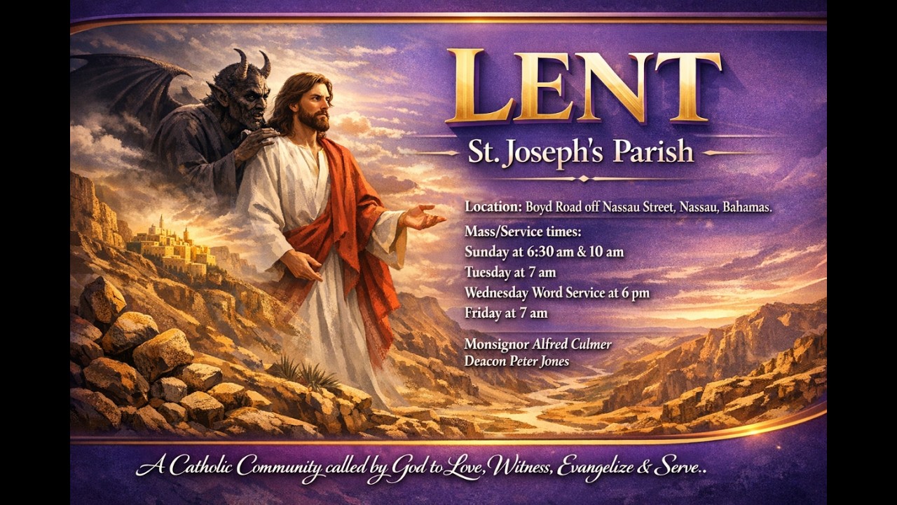 First Sunday of Lent | 22nd February, 2026 | 6:30 AM Mass