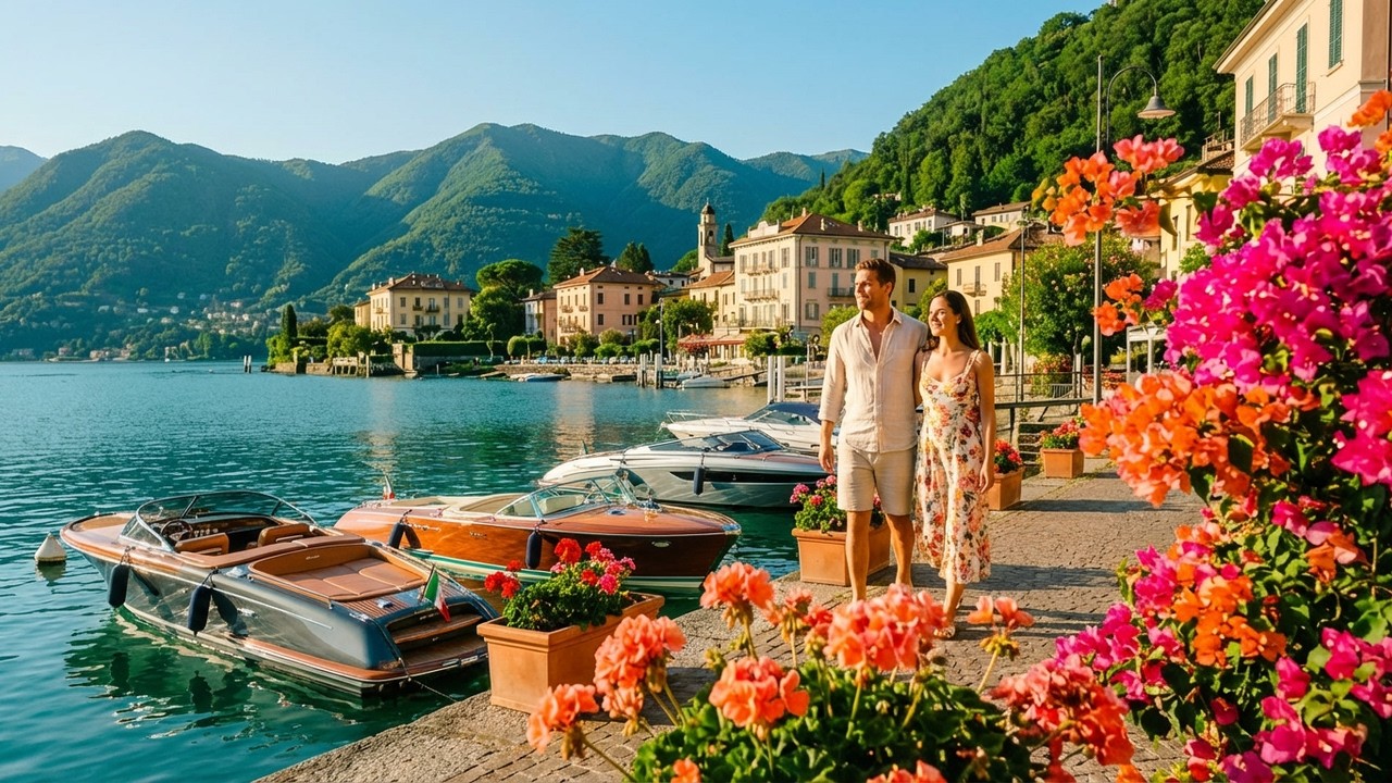 Lakeside Walk in Weggis, Switzerland 🇨🇭 | Quiet Village Streets & Lake Lucerne Views [4K]