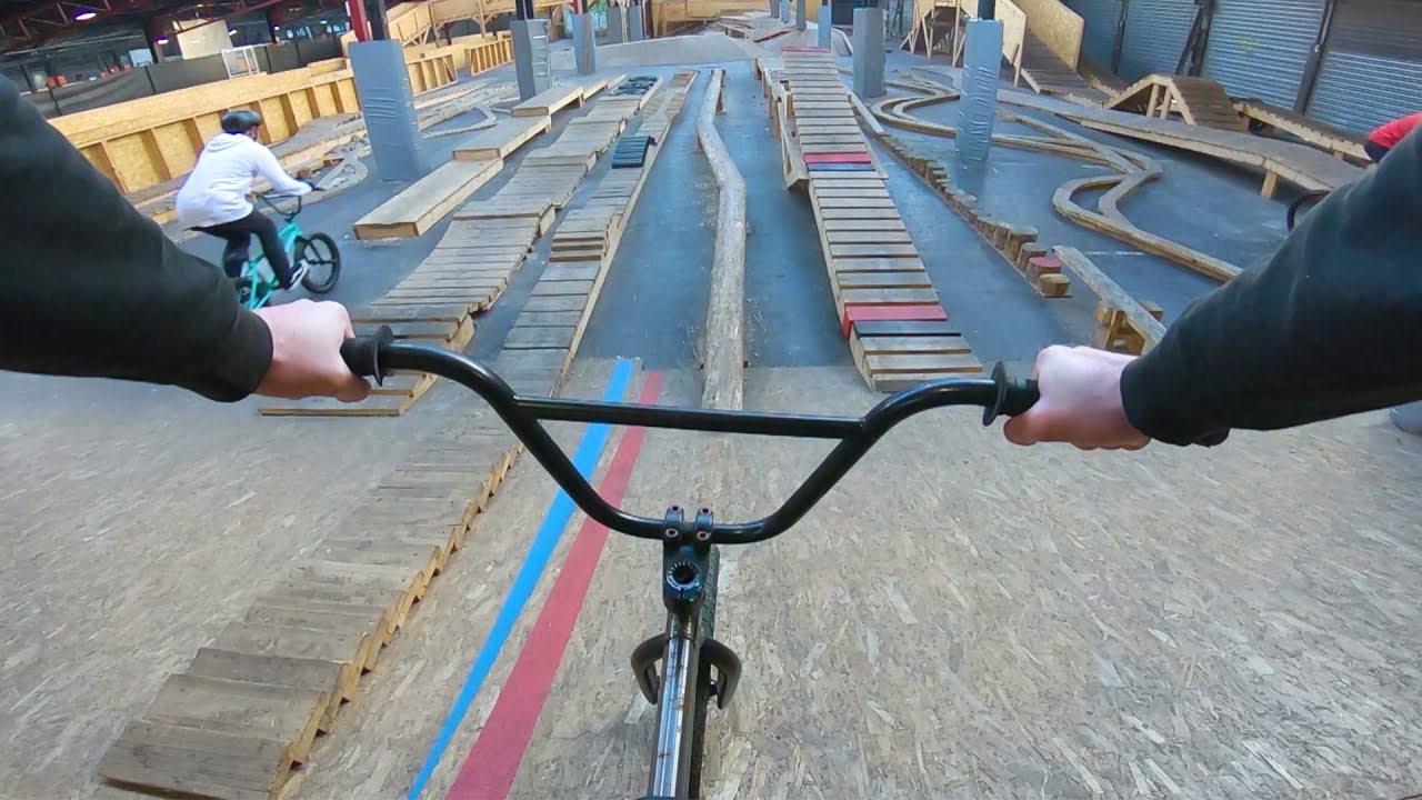 Indoor Bike Park Stride Strasbourg - GoPro 7 BMX POV