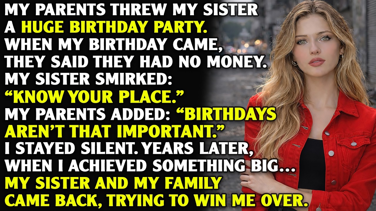 My Sister Got A Huge Birthday Party — But My Parents Said They Were “TOO BROKE” For Mine…