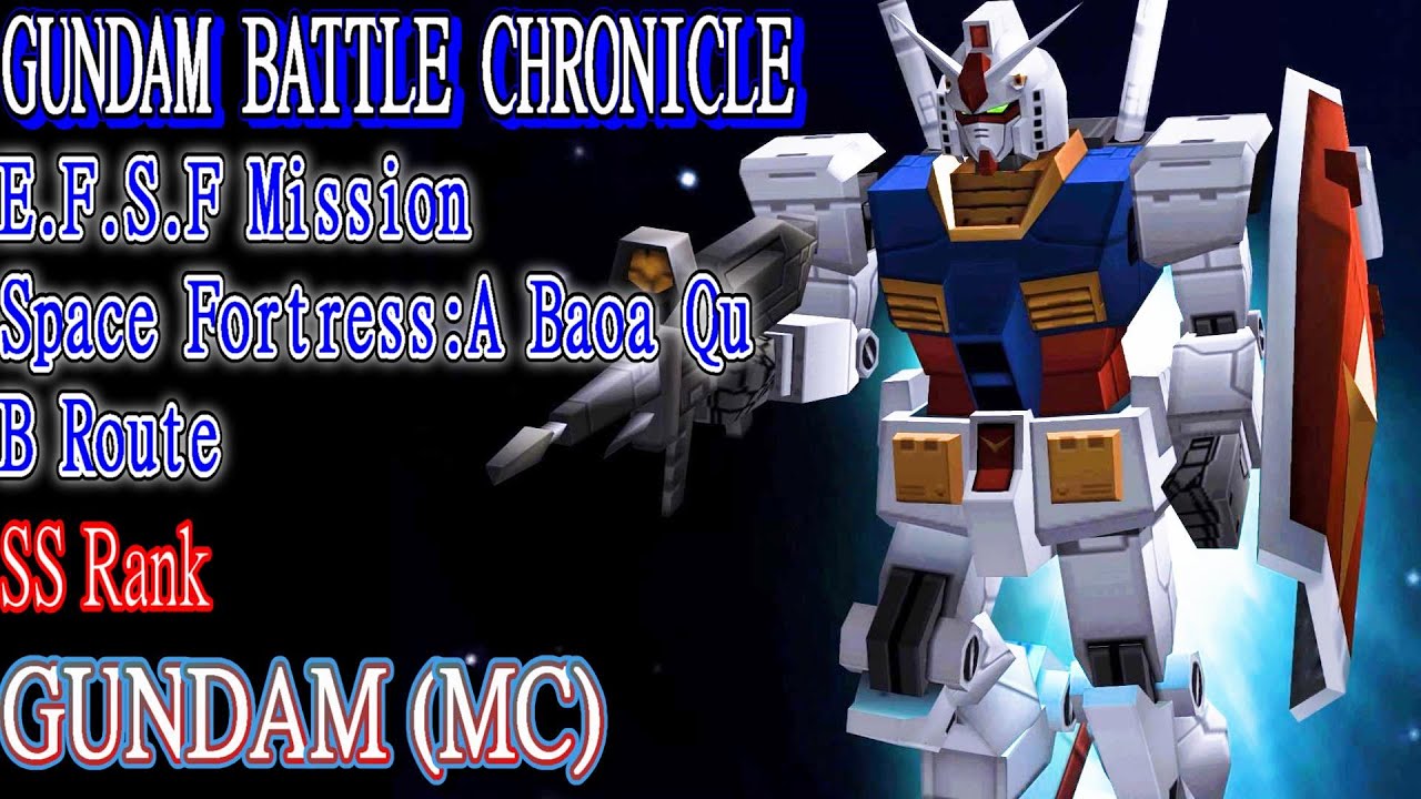 ロボットゲーム 機動戦士ガンダム 星一号作戦 ガンダムバトルクロニクル ガンダム(MC) Gundam Battle Royale GUNDAM (MC) 鋼彈激鬥年代記 RX-78 鋼彈 (MC)