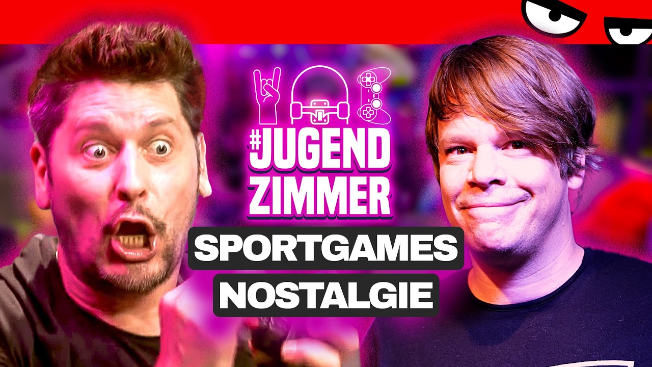 Die besten RETRO-SPORTSPIELE unserer Kindheit! | Jugendzimmer