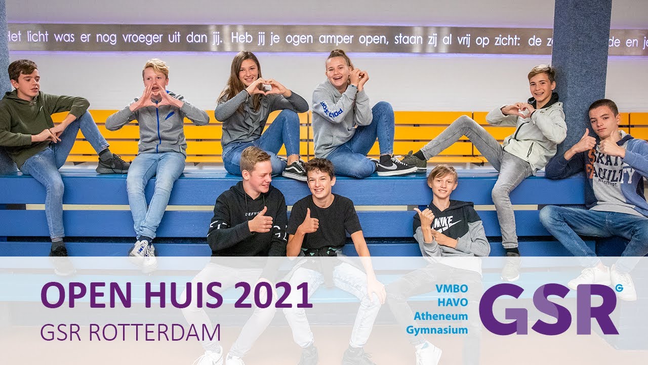 Open Huis GSR Rotterdam - 22 januari 2021