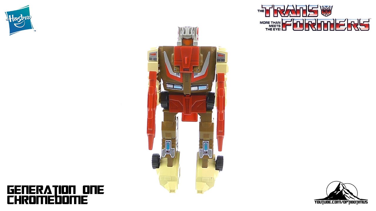 Transformers G1 Headmaster CHROMEDOME Video Review