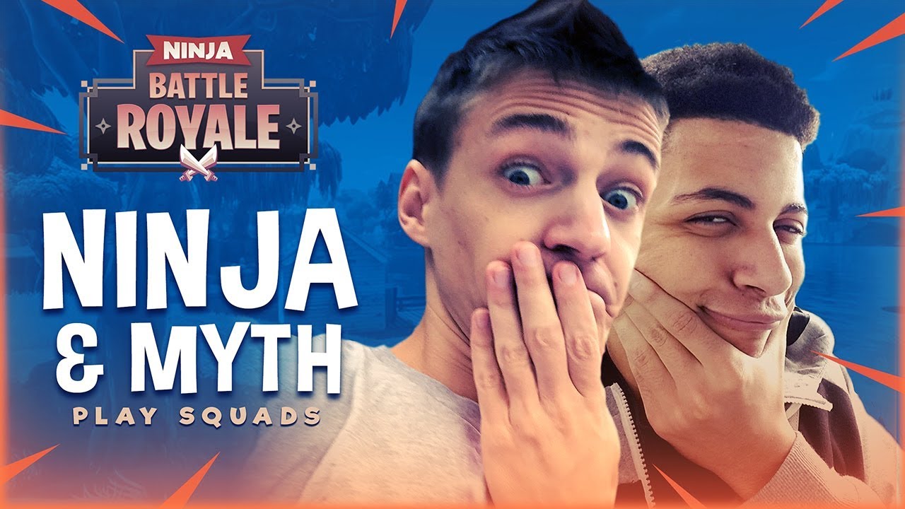 Ninja & Myth Play Squads!! - Fortnite Battle Royale Gameplay