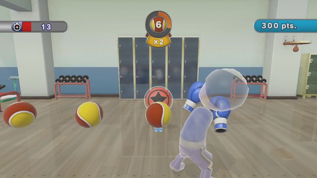 Wii Sports Club - Boxing Training - Fowl Dodgeball (Platinum)