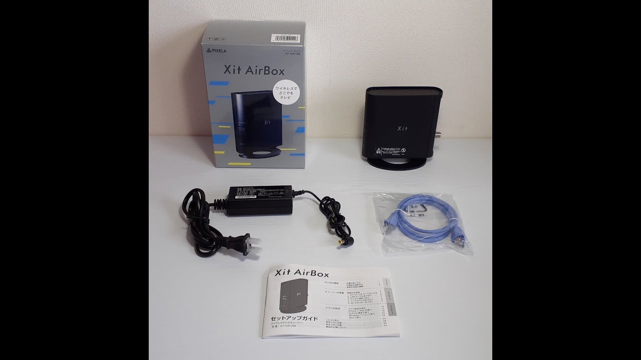 PIXELA：XIT-AIR110W 「ピクセラ Xit AirBox 地上/BS/110度ワイヤレステレビチューナー (WindowFireタブレット対応) XIT-AIR110W」#KSA3909