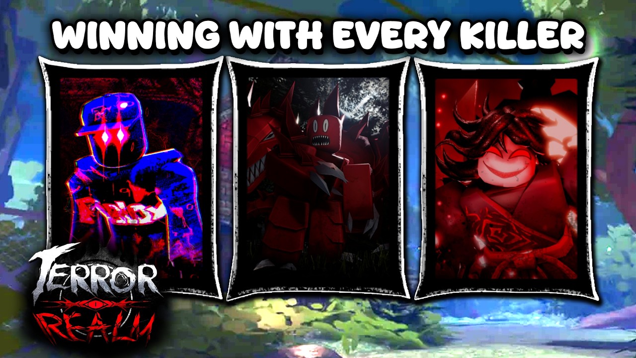 WINNING WITH EVERY KILLER IN TERROR REALM! (Terror Realm Public Testing)