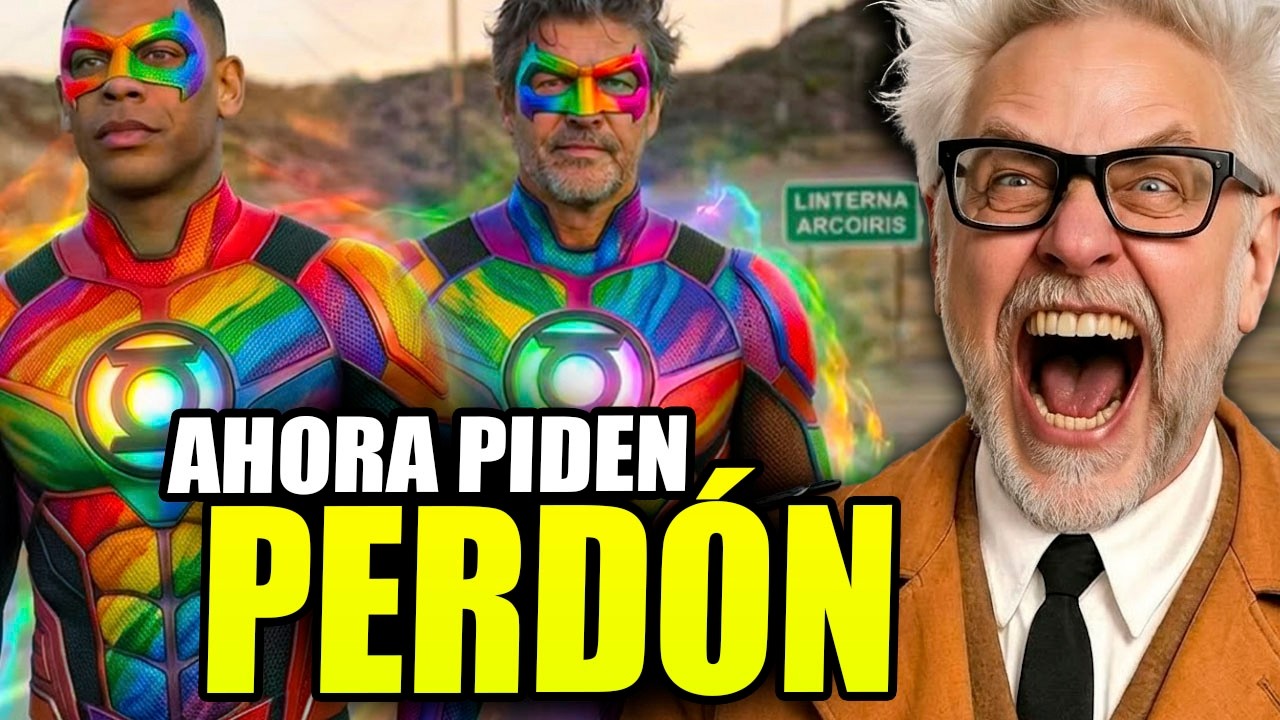 Obligados a PEDIR PERDÓN por insultar a Fans! James Gunn en Pánico por Lanterns GAY!