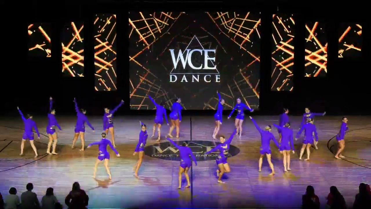 WCE 2025 Dance Team Nationals 2nd Place Medium Jazz Silver Mt Carmel