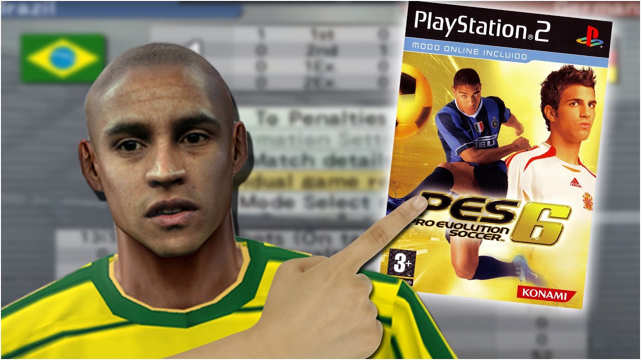 PRO EVOLUTION SOCCER 6 es el PAPI de los JUEGOS DE FUTBOL