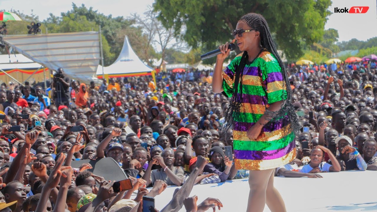 Cindy Delivers a Powerful Performance in Katakwi | The King Herself Rocks the Stage
