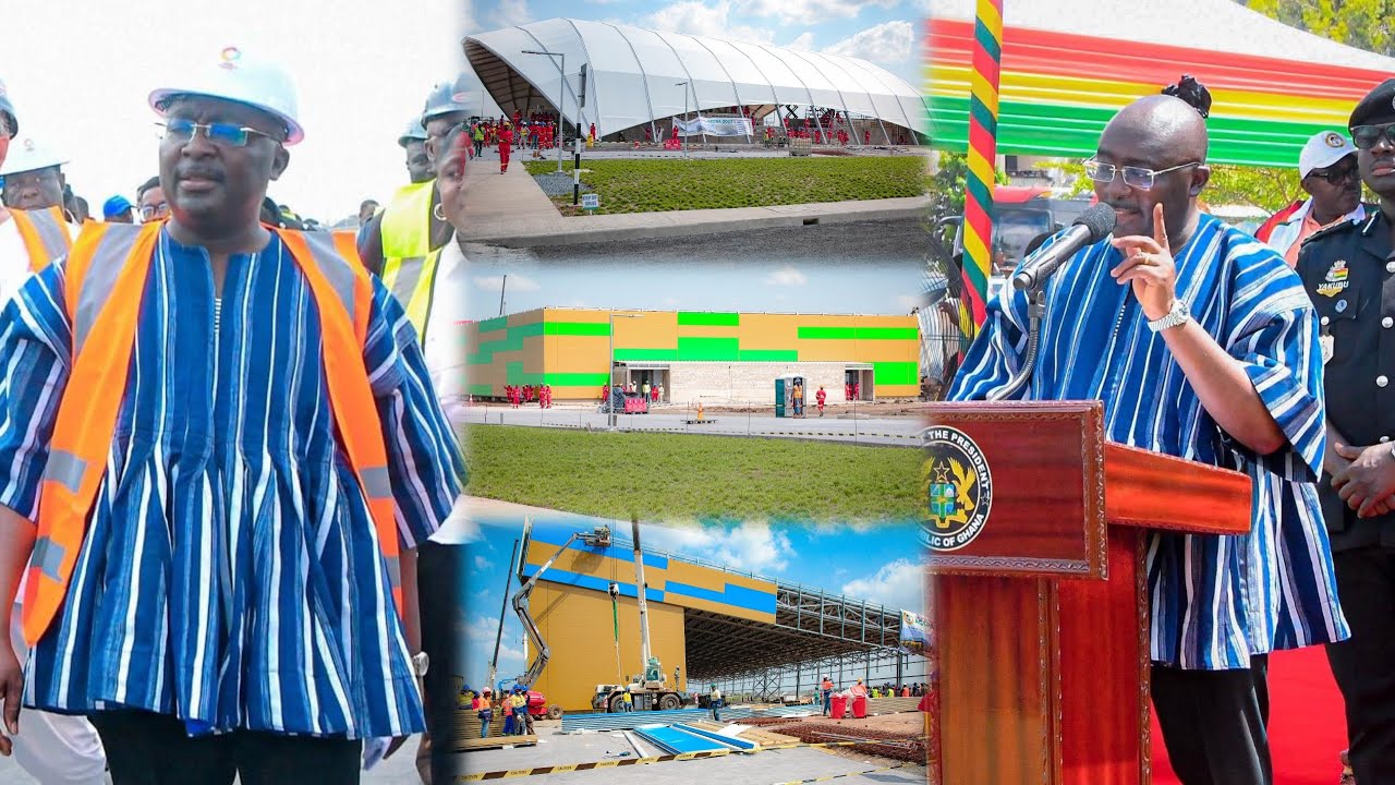 Vice President Dr Bawumia Tours BORTEYMAN SPORTS COMPLEX / UNIVERSITY OF GHANA