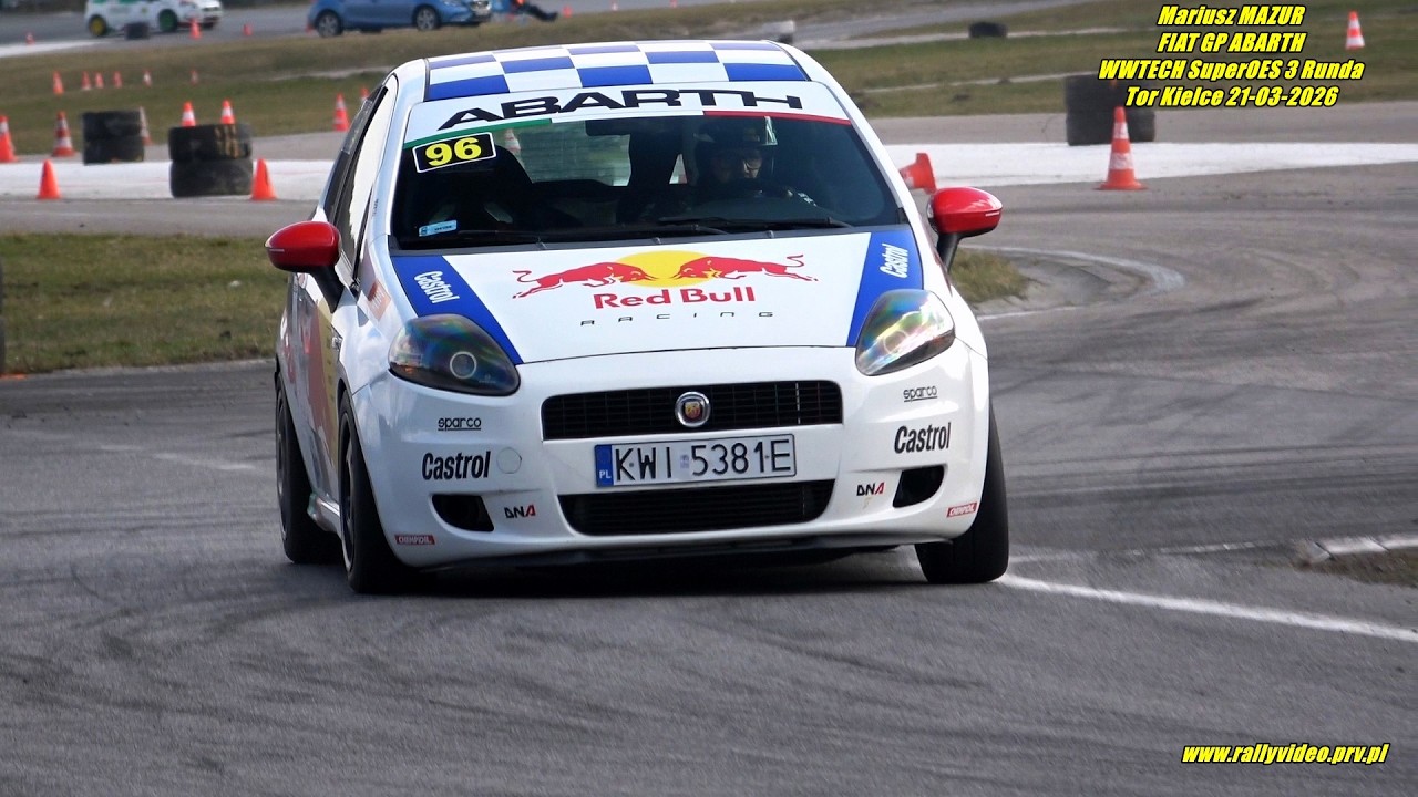 Mariusz MAZUR - FIAT GP ABARTH - WWTECH SuperOES 3 Runda Tor Kielce 21-03-2026