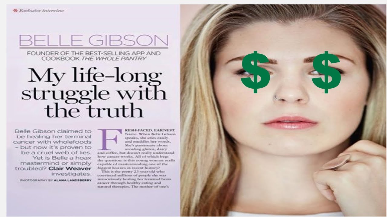 Belle Gibson, Scammer of the year